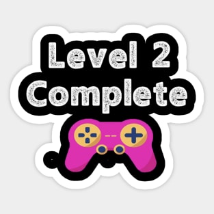 Level 2 Complete Sticker